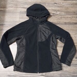Snozu Performance Jacket Womens L Black Outerwear Fleece Coat Jacket